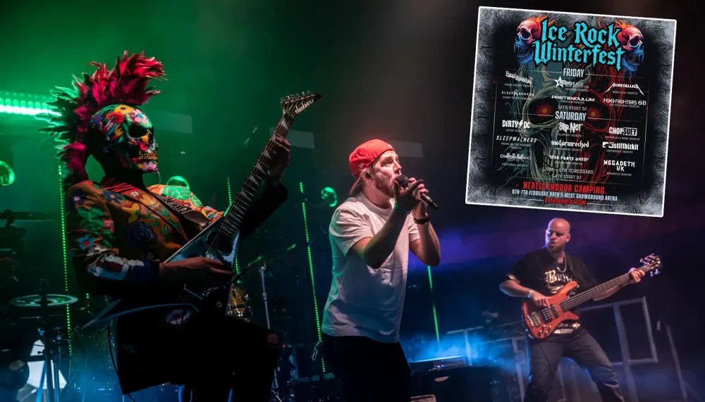 Stiff Bizkit - a Limp Bizkit tribute act - will be on the bill at Winterfest, at the Bath & West Showground