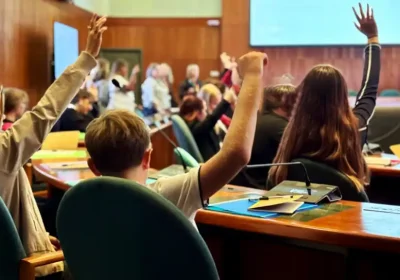 The North Somerset Youth Parliament met in Weston-super-Mare. Picture: NSC