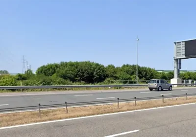 Wire barrierson the M5 through Somerset are reaching the end of their life and need to be replaced. Picture: National Highways/Google
