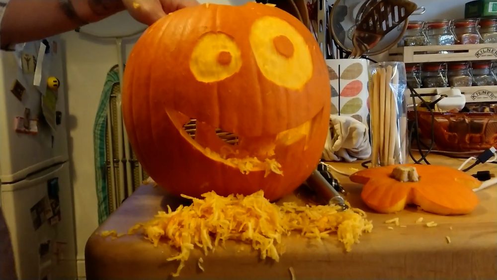 Pumpkins being recycled led to a 146-tonne increase in Somerset food waste last year