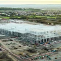 The Agratas factory is being built at Puriton, near Bridgwater. Pictures: Agratas