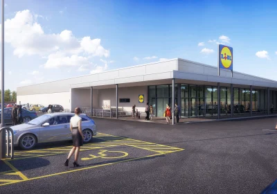 How the new Lidl in Bridgwater will look. Picture: Lidl GB