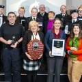 Award winners with Chief Constable Sarah Crew and PCC Clare Moody at the ceremony in Bristol. Picture: Avon & Somerset Police