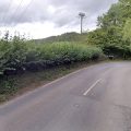 The A396 at Cutcombe Hill, near Minehead, was the scene of a tragic coach crash in July. Picture: Google