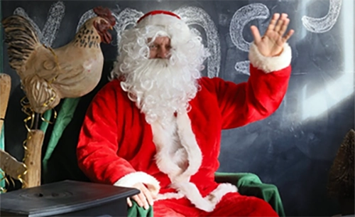 Father Christmas will visit Ferne Animal Sanctuary this weekend