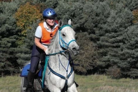 Geraldine White was a keen rider. Picture: GTH