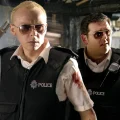 Police in Glastonbury said officers were not quite as dramatic as those in Hot Fuzz...
