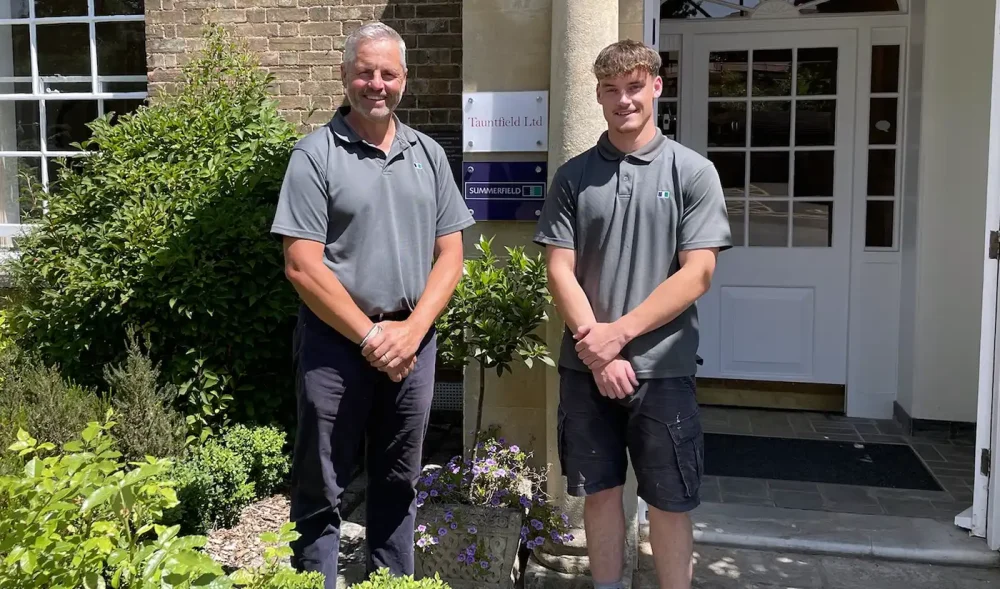 Mark Woodland and Miles Broughton, of Summerfield Homes