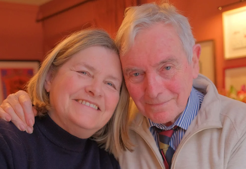 Veteran Army doctors Michael and Avril Staunton are calling for fairness in the VAT system. Picture: Steve Reeves