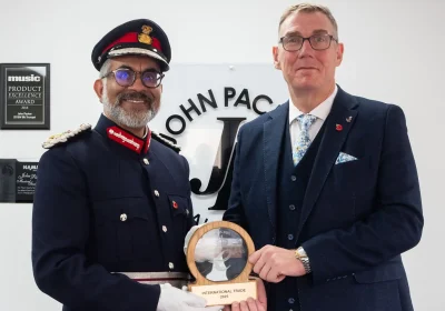 Lord-Lieutenant Mohammed Saddiq with John Packer MD, Rob Hanson