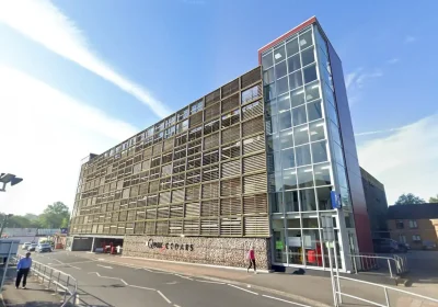 The multi-storey at Musgrov Park Hospital in Taunton was closed after an 'incident'. Picture: Google