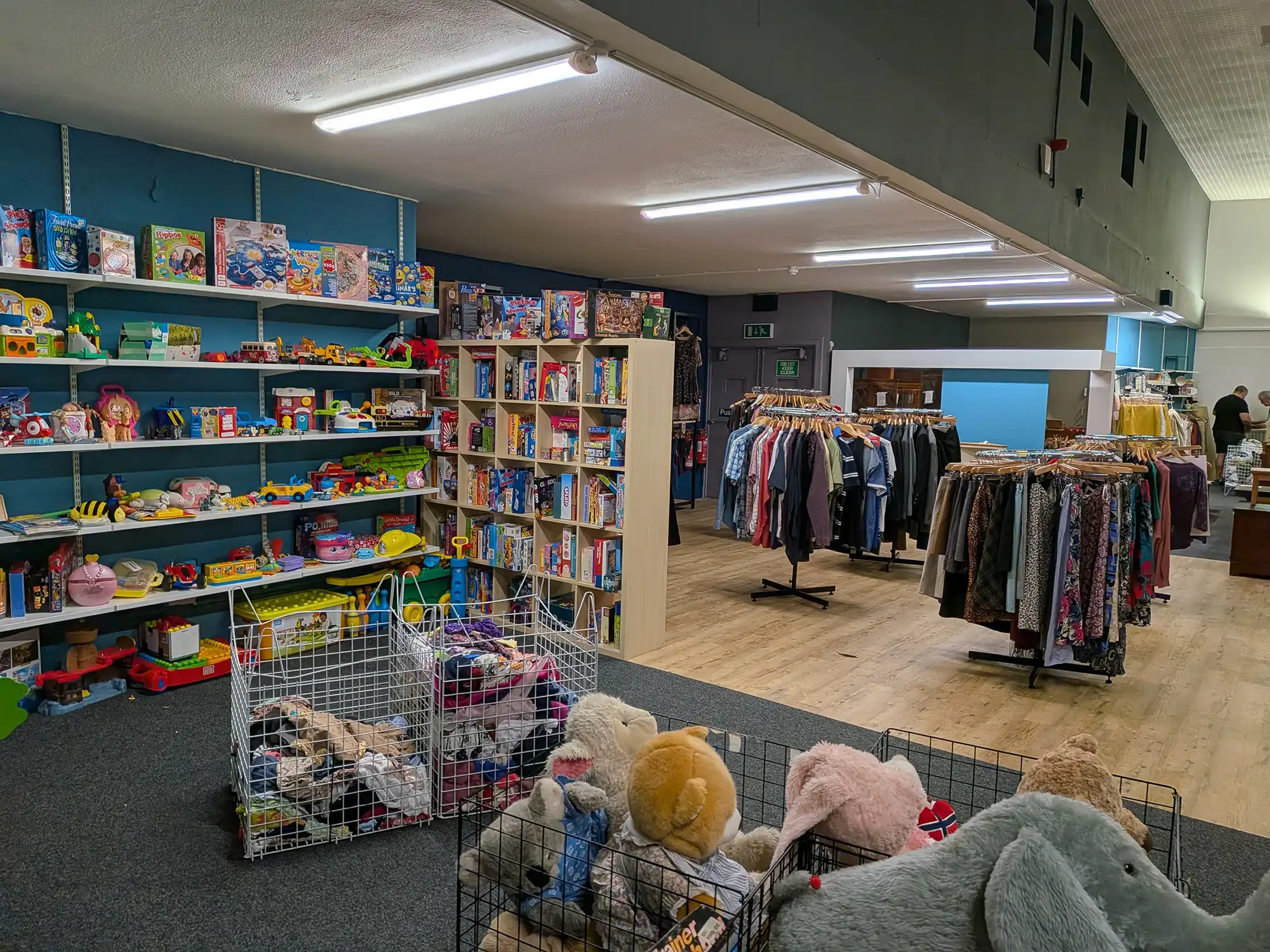The new-look floor at The Old Cinema charity shop in Yeovil. Picture: St Margaret's Hospice