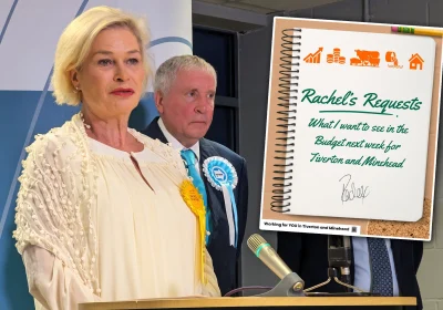 Minehead MP Rachel Gilmour has issued her requests of the Chancellor ahead of the Budget
