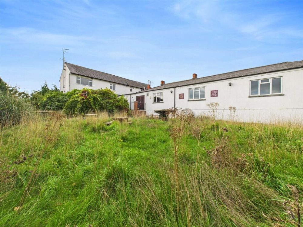 The former Ring O' Bells pub site, at Ashcott, is set to be sold at auction