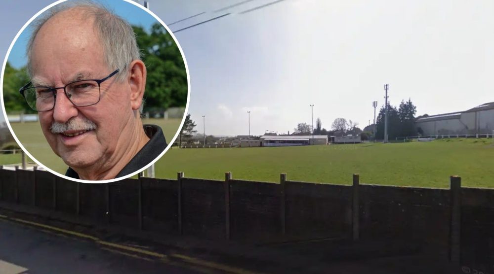 Adrian Clifford was a long-serving official at Chard Town FC. Pictures: Google/Chard Town