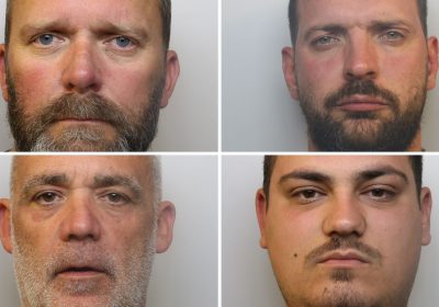 Clockwise from top left; Raymond Nuttall, Melios Delvina, Anestis Tsepa, and Craig Nuttall, have been jailed. Pictures: NCA