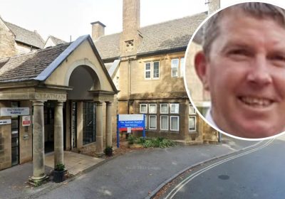 Yeovil-based M&J Bowers is making donations to the ward after it cared for colleague, Jason Crabb, inset