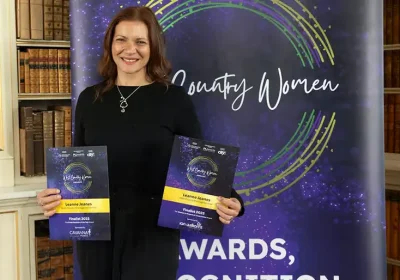 Leanne Jeanes, of West Country Drainage Services Ltd, is a finalist