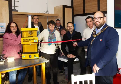 THenew recycling hub has been officially opened in Weston-super-Mare