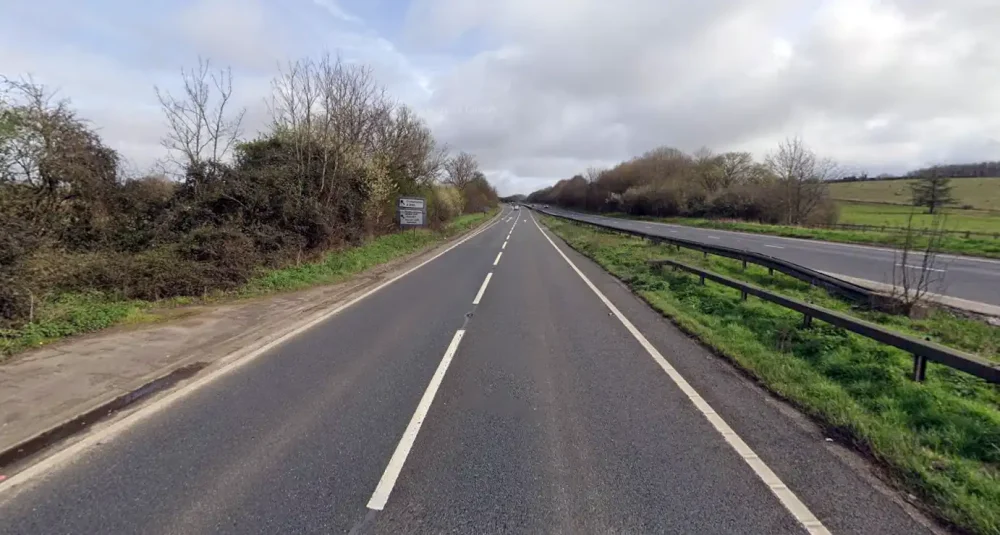 The pedestrian died after being hit by a car on the A303 near the Crewkerne/A356 junction. Picture: Google