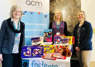 AC Mole has donated the chocolate boxes to children in need across Somerset. Picture: Somerset Council