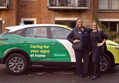 Alison Hammond has been out and about with the Specsavers team