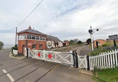 Blue Anchor station is up for a top award. Picture: Google