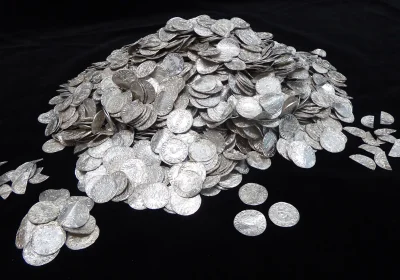 The CHew Valley Hoard, which dates back 1,000 years. Picture: British Museum