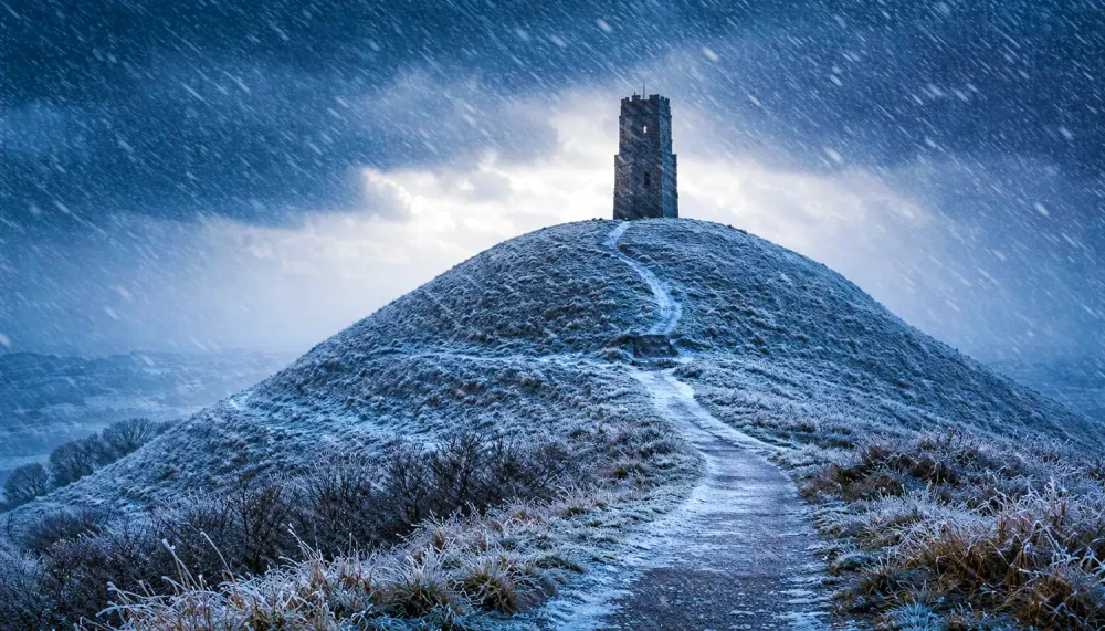Somerset could see some sleet on Christmas Day, according to the Met Office...