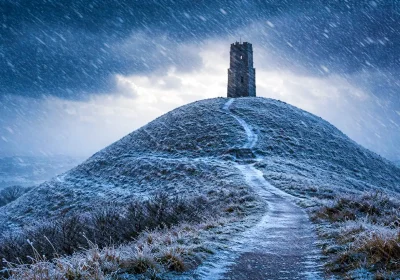 Somerset could see some sleet on Christmas Day, according to the Met Office...