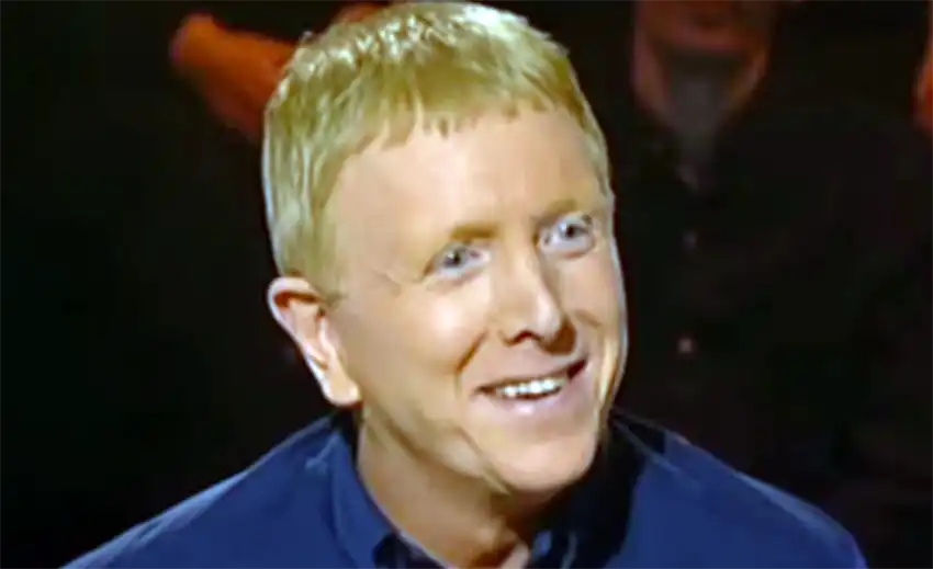 Jeff Arundell during an appearance on Who Wants to be a Millionaire in 2000. Picture: ITV