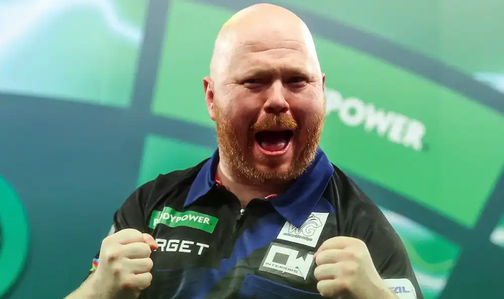 Somerset's Justin Hood has made the third round of the PDC World Championships at Ally Pally. Picture: PDC Europe