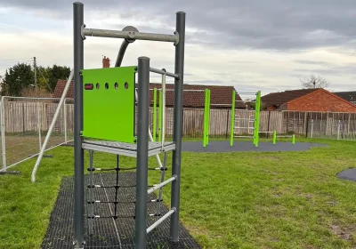 New play equipment at Mansfield Park in Bridgwater. Picture: BTC