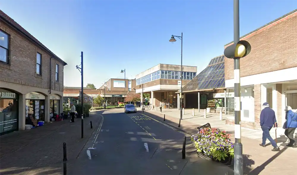 The incident unfolded in Nailsea High Street, police said. Picture: Google