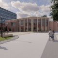 How the new-look Octagon Theatre in Yeovil could appear if plans are approved. Picture: Somerset Council