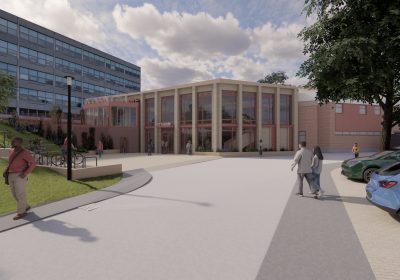How the new-look Octagon Theatre in Yeovil could appear if plans are approved. Picture: Somerset Council