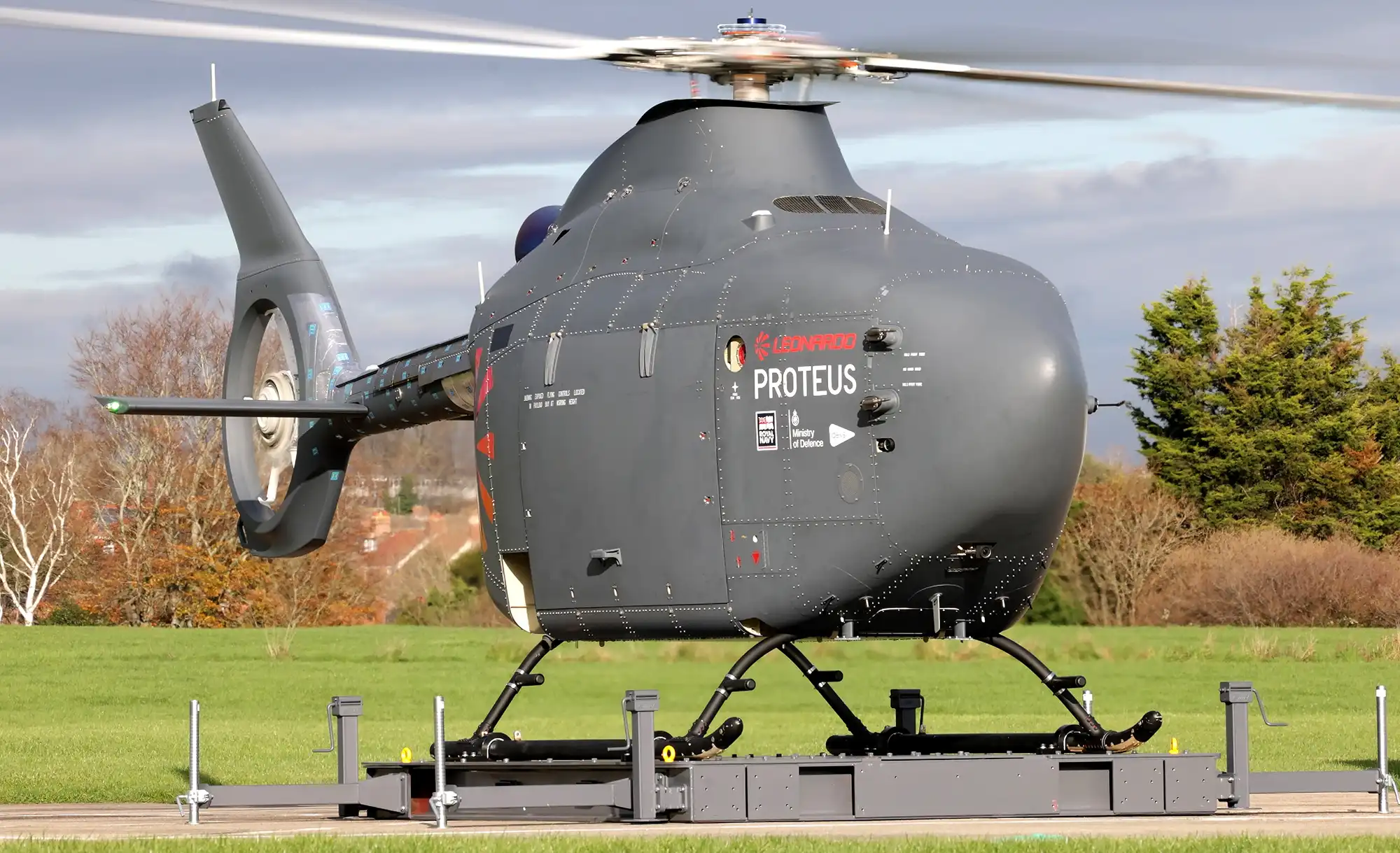 The Proteus crew-less helicopter has been designed at Leonardo, Yeovil. Pictures: Leonardo