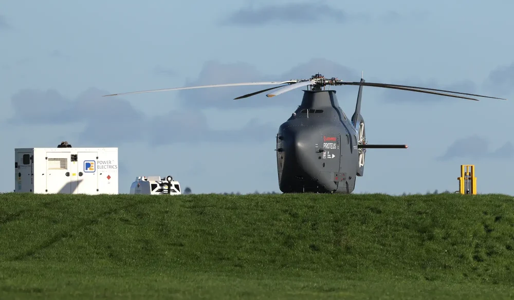 The Proteus crew-less helicopter has been designed at Leonardo, Yeovil. Pictures: Leonardo