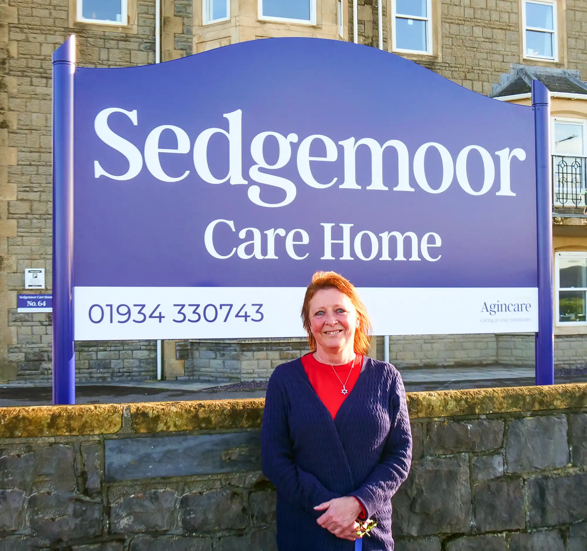 Anne Goodman, registered manager of the newly-named Sedgemoor Care Home, in Weston-super-Mare