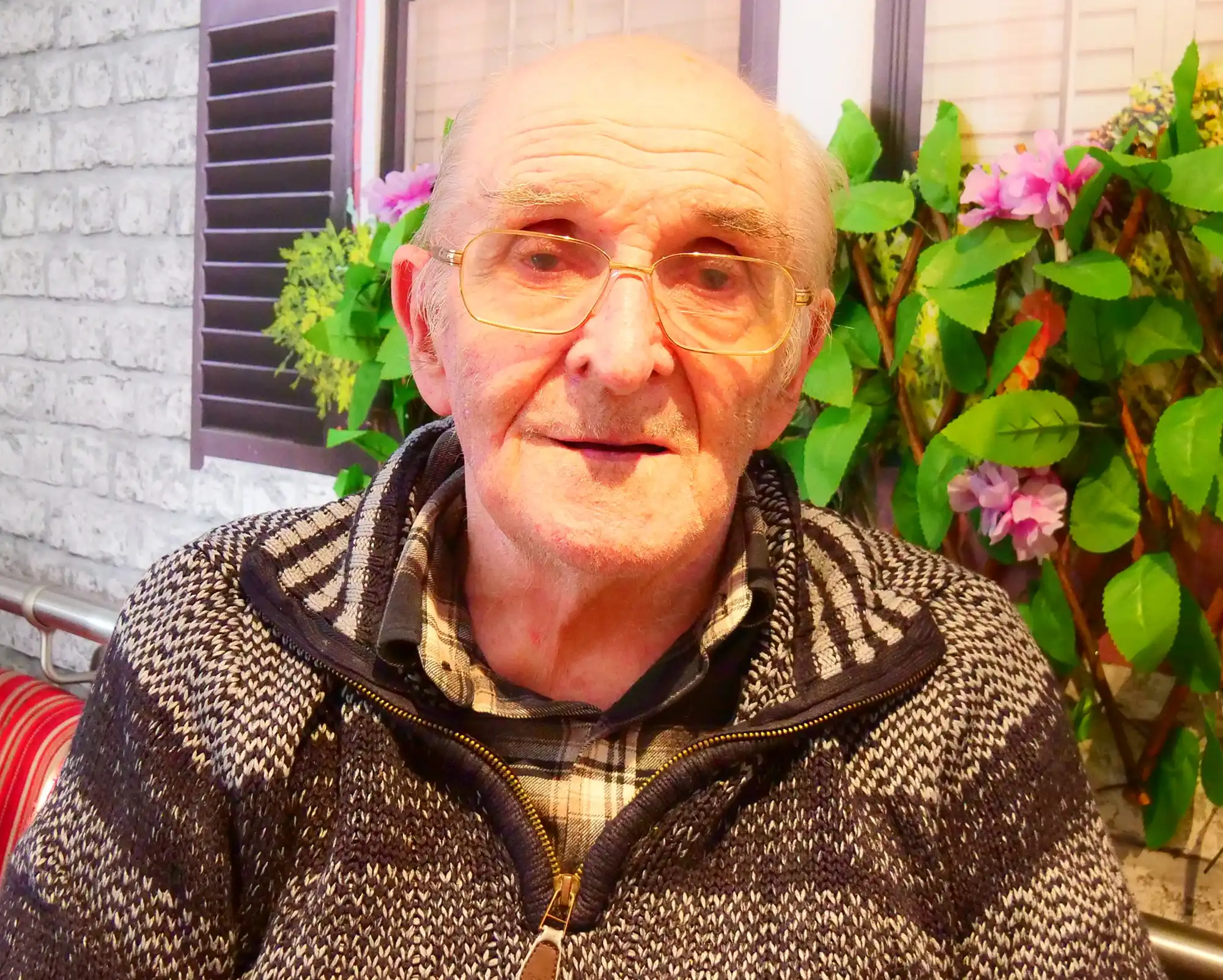 Sedgemoor Care Home resident, Robert Perkins