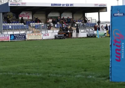 Unity Holidays branding is now present around the home of Burnham-on-Sea Rugby Club