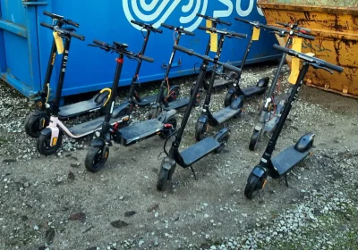 Scooters seized by police in Weston-super-Mare. Picture: Avon & Somerset Police