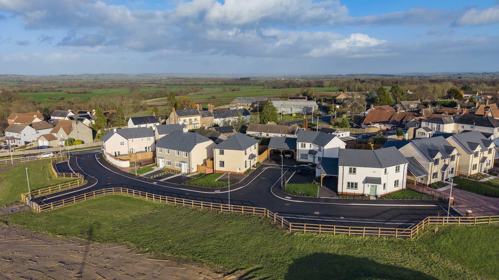 Summerfield has just finished the St Mary's green development in Ashill