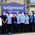 Staff at the newly-named Sedgemoor Care Home, in Weston-super-Mare
