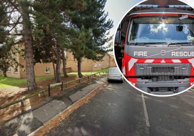 Firefighters were sent to a flat fire in Gladstone Street, Taunton, on Thursday evening. Picture: Google