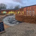 The new Ham Hill visitor centre and Limekiln cafe is open to visitors. Picture: Somerset Council