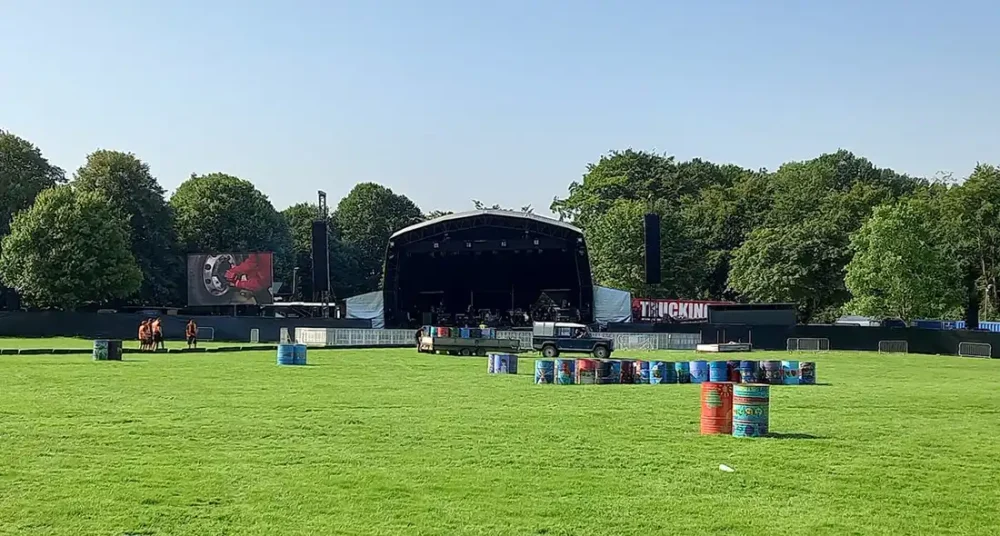 The Extravaganza is held in the grounds of Glastonbury Abbey each year. Picture: Paul Jones/Leveller