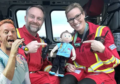 The doll was created in Somerset, toured the world, and is now raising money back at home! Pictures: DSAA/Sebwes89