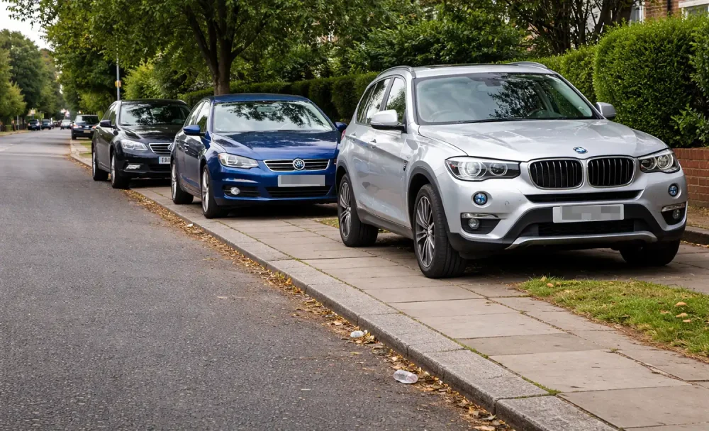 Councils are being given more powers to ban cars parking on pavements
