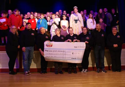 A host of groups, schools and more received donations from Chard Carnival